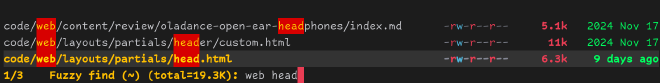 Fuzzy finder in Emacs with affe