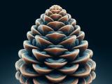 Abstract pine cone simliar to the Neurostreams logo