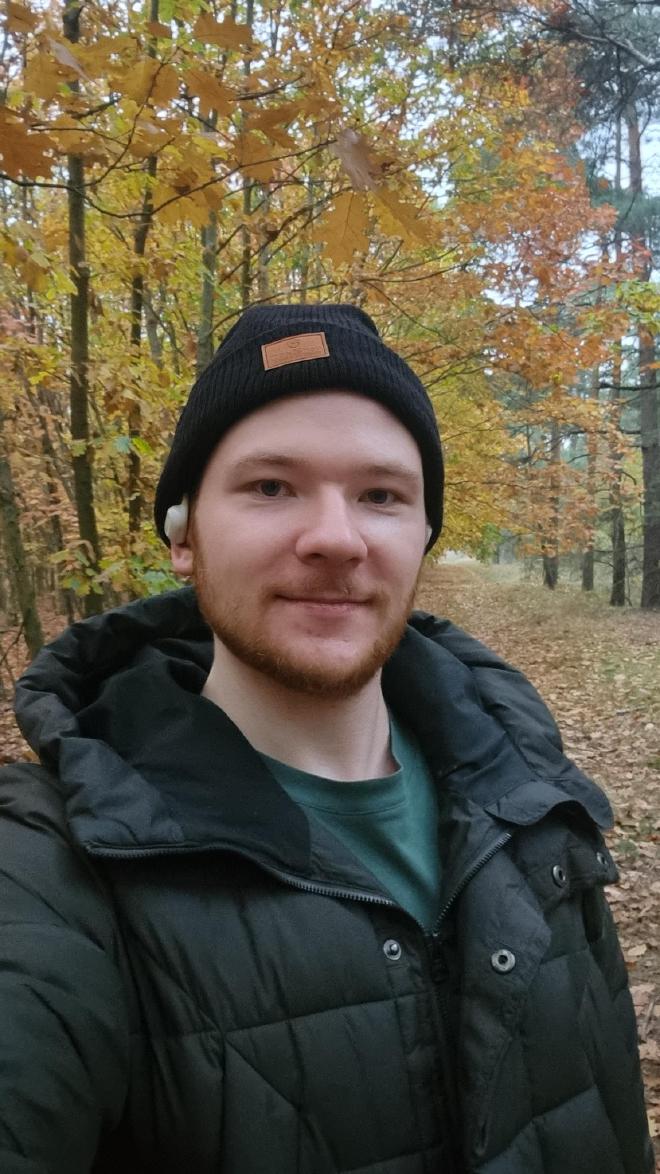 Me in the autumn forest